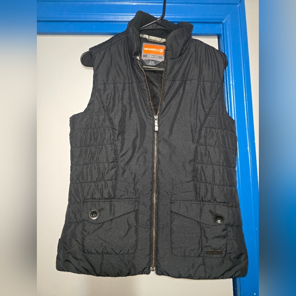 Merrell Black Quilted Vest